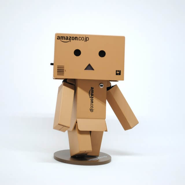 Amazonのダンボール