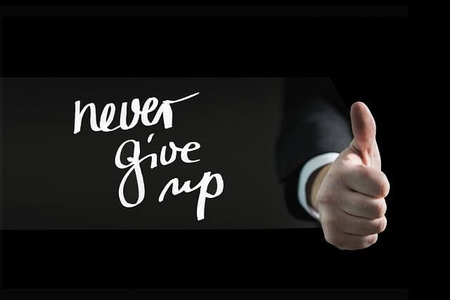 never-give‐up