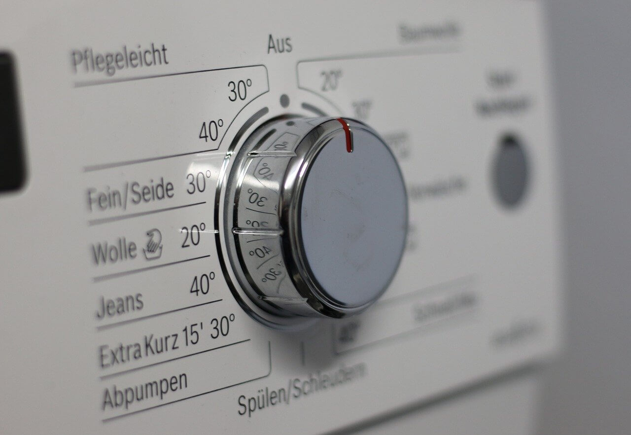 洗濯機のスイッチ